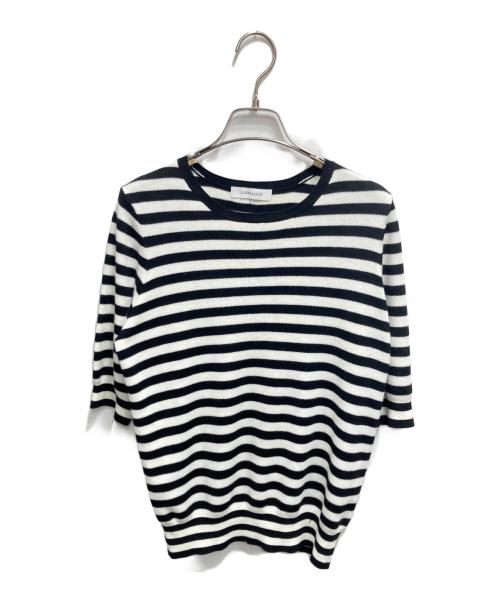 La TOTALITE（ラ ト―タリテ）La TOTALITE (ラ ト―タリテ) 16Gスムースバックパールプルオーバー ホワイト サイズ:FREEの古着・服飾アイテム