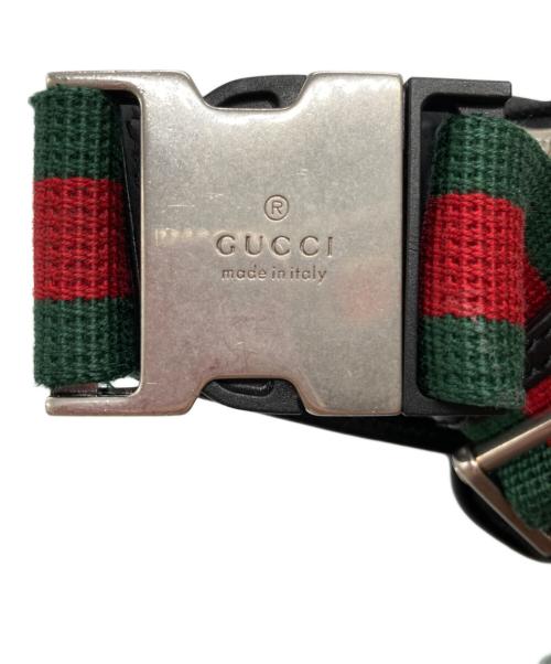 GUCCI（グッチ）GUCCI (グッチ) ウエストバッグ／ボディバッグ／シェリーライン ブラックの古着・服飾アイテム