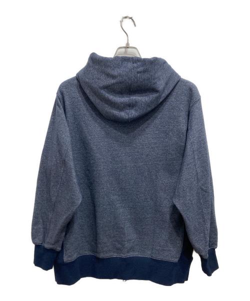 NANGA（ナンガ）NANGA (ナンガ) エコハイブリッドフルジップパーカー ブルー サイズ:Sの古着・服飾アイテム