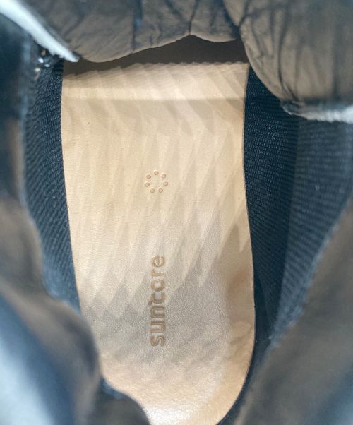 suncore（サンコア）suncore (サンコア) アシンメトリー マウンテンブーツ ホワイト×ブラック サイズ:7の古着・服飾アイテム