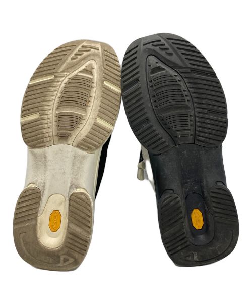 suncore（サンコア）suncore (サンコア) アシンメトリー マウンテンブーツ ホワイト×ブラック サイズ:7の古着・服飾アイテム