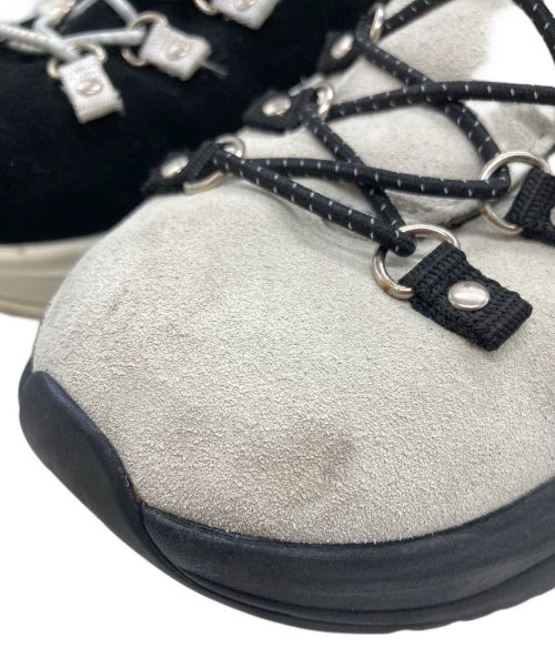 suncore（サンコア）suncore (サンコア) アシンメトリー マウンテンブーツ ホワイト×ブラック サイズ:7の古着・服飾アイテム