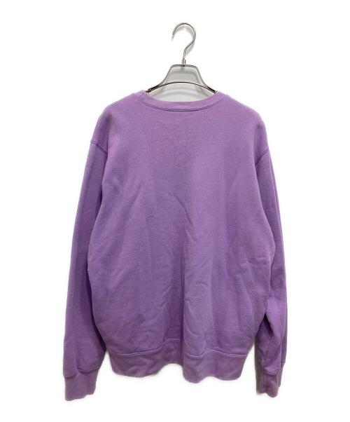 SUPREME（シュプリーム）SUPREME (シュプリーム) Vertical Logo Panel Crewneck パープル サイズ:Mの古着・服飾アイテム