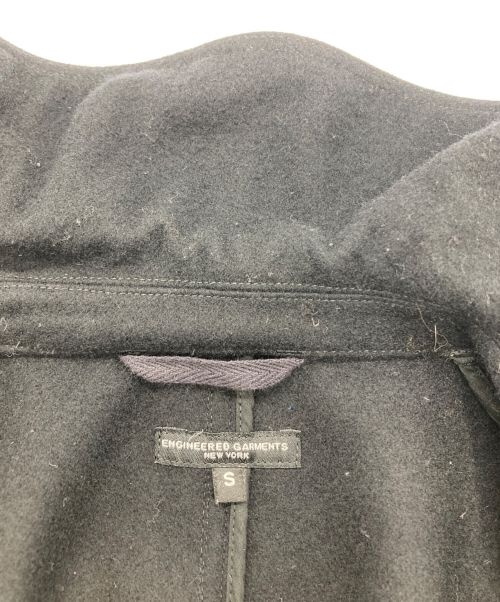 Engineered Garments（エンジニアドガーメンツ）Engineered Garments (エンジニアド ガーメンツ) Pea Coat／Pコート ブラック サイズ:Sの古着・服飾アイテム