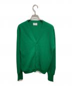 MONTGOMERY WARDモンゴメリーワード）の古着「70sアクリルカーディガン」｜グリーン