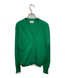 MONTGOMERY WARD（モンゴメリーワード）の古着「70sアクリルカーディガン」｜グリーン