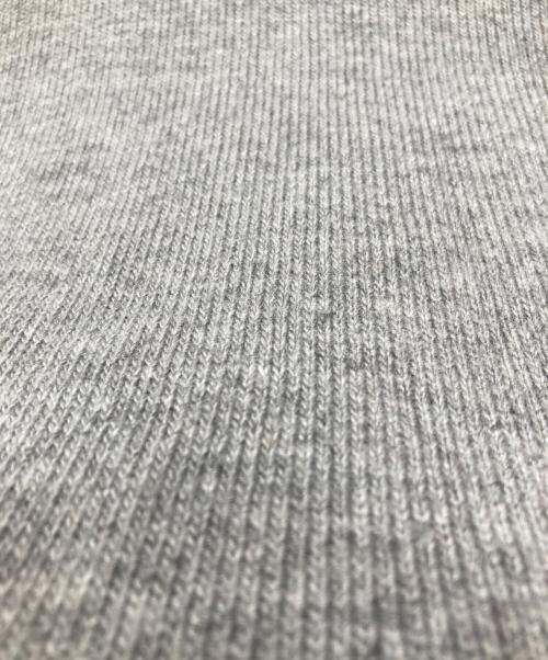 anuans（アニュアンス）anuans (アニュアンス) ダブルフェイスクルーネックニットプルオーバー グレー サイズ:FREEの古着・服飾アイテム