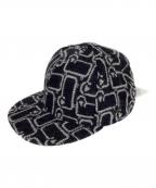 New Era×WOOLRICHニューエラ×ウールリッチ）の古着「9FORTY WOOL RICH ウールリッチ ブラ」｜グレー