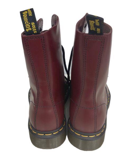 Dr.Martens（ドクターマーチン）Dr.Martens (ドクターマーチン) 10ホールブーツ レッド サイズ:3の古着・服飾アイテム