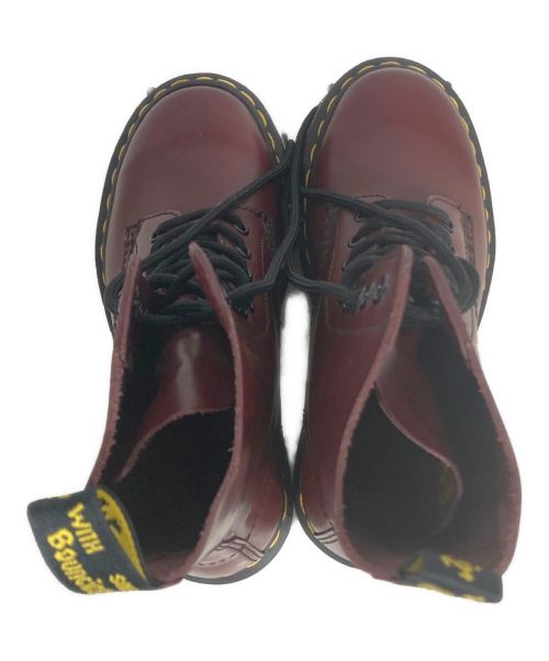 Dr.Martens（ドクターマーチン）Dr.Martens (ドクターマーチン) 10ホールブーツ レッド サイズ:3の古着・服飾アイテム