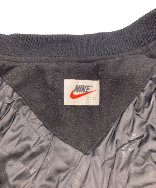 NIKE（ナイキ）NIKE (ナイキ) ヴィンテージスタジャン／銀タグ ブラック サイズ:100の古着・服飾アイテム