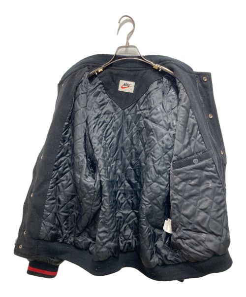 NIKE（ナイキ）NIKE (ナイキ) ヴィンテージスタジャン／銀タグ ブラック サイズ:100の古着・服飾アイテム