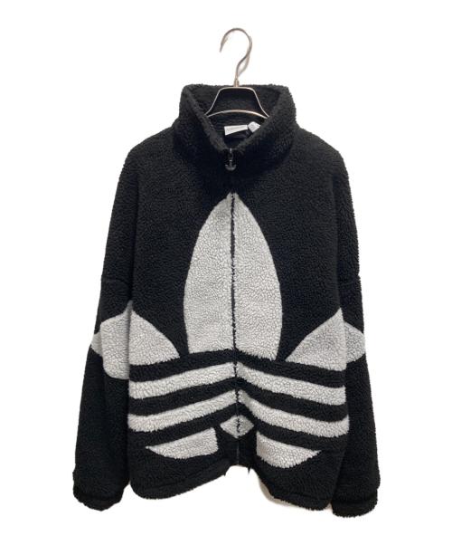 adidas Originals（アディダスオリジナル）adidas Originals (アディダスオリジナル) ボアジャケット ブラック サイズ:Ⅼの古着・服飾アイテム