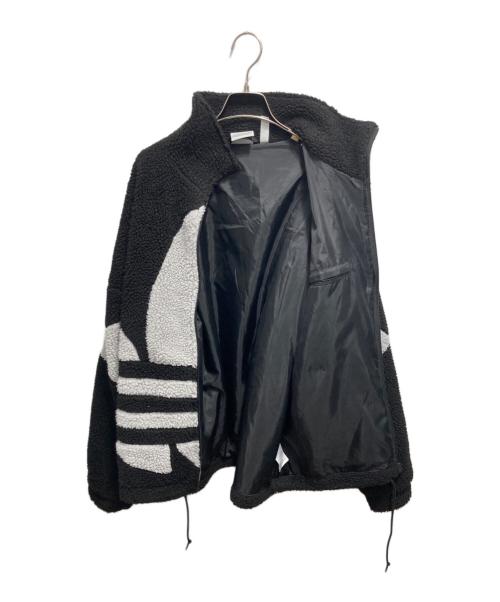 adidas Originals（アディダスオリジナル）adidas Originals (アディダスオリジナル) ボアジャケット ブラック サイズ:Ⅼの古着・服飾アイテム