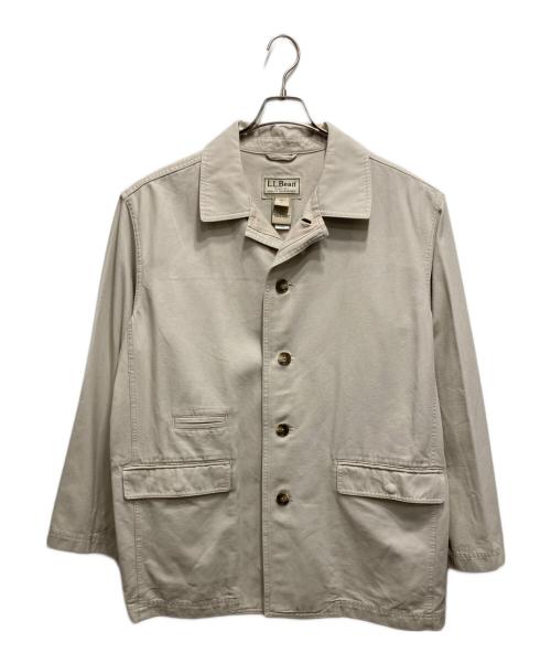 L.L.Bean（エルエルビーン）L.L.Bean (エルエルビーン) カバーオール ベージュ サイズ:Lの古着・服飾アイテム