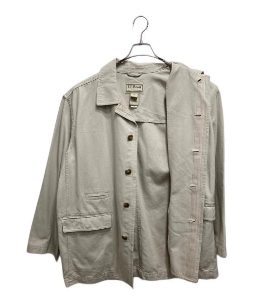 L.L.Bean（エルエルビーン）L.L.Bean (エルエルビーン) カバーオール ベージュ サイズ:Lの古着・服飾アイテム
