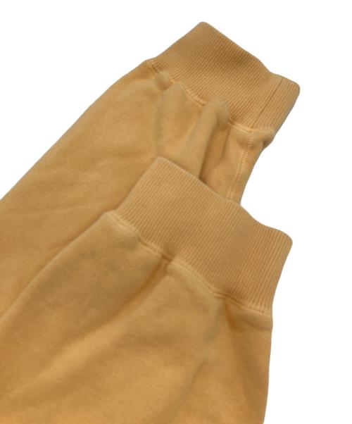 PAPAS（パパス）PAPAS (パパス) ロゴラグランスリーブスウェット イエロー サイズ:XLの古着・服飾アイテム