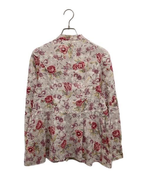 45R（フォーティファイブ・アール）45R (フォーティーファイブアール) 花柄シャツ ベージュ サイズ:1の古着・服飾アイテム