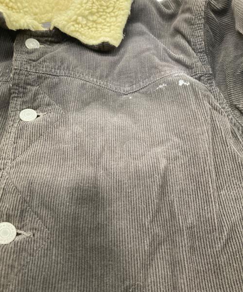 Ron Herman（ロンハーマン）Ron Herman (ロンハーマン) ペイント加工コーデュロイジャケット グレー サイズ:Mの古着・服飾アイテム
