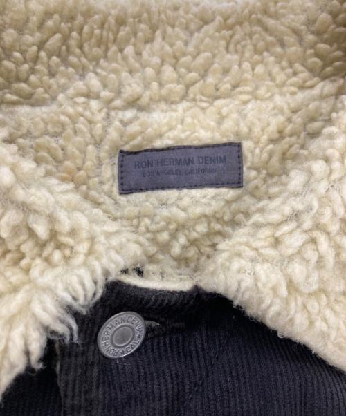 Ron Herman（ロンハーマン）Ron Herman (ロンハーマン) ペイント加工コーデュロイジャケット グレー サイズ:Mの古着・服飾アイテム