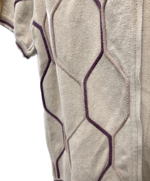 SUPREME（シュプリーム）SUPREME (シュプリーム) Hex Zip Up Polo ベージュ サイズ:Sの古着・服飾アイテム