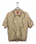 SUPREME（シュプリーム）の古着「Hex Zip Up Polo」｜ベージュ