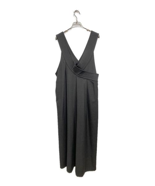SUMISTYLE（スミスタイル）SUMISTYLE (スミスタイル) ジャンパースカート ノースリーブワンピース ブラック サイズ:FREE 未使用品の古着・服飾アイテム