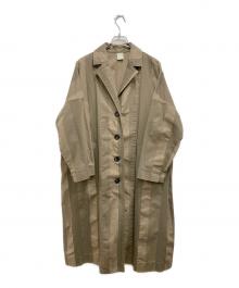 BASCO nest（バスコネスト）の古着「ロングコート」｜オリーブ