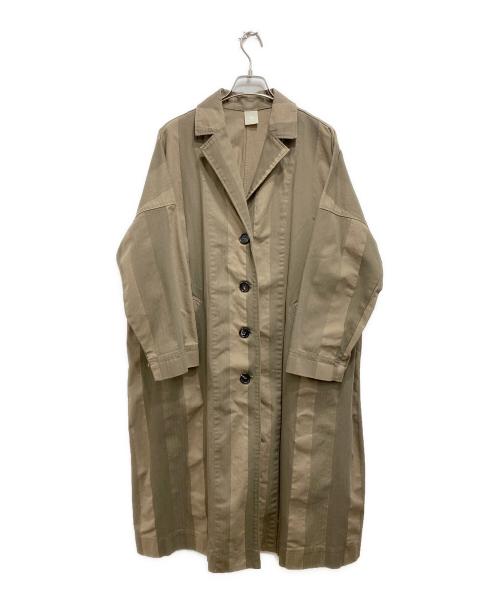 BASCO nest（バスコネスト）BASCO nest (バスコネスト) ロングコート オリーブ サイズ:2の古着・服飾アイテム