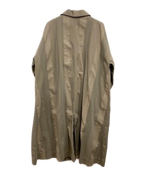 BASCO nest（バスコネスト）BASCO nest (バスコネスト) ロングコート オリーブ サイズ:2の古着・服飾アイテム