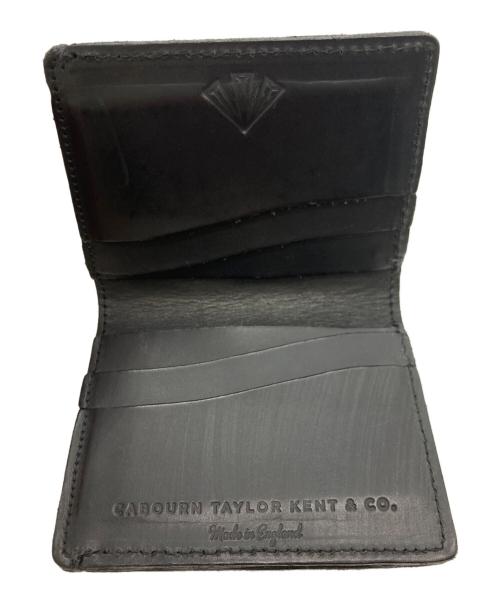 TAYLOR KENT & CO（テイラーケントアンドシーオー）TAYLOR KENT & CO (テイラーケントアンドシーオー) カードケース ブラックの古着・服飾アイテム