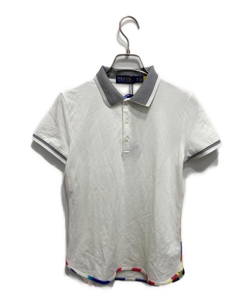 POLO GOLF（ポロ ゴルフ）POLO GOLF (ポロ ゴルフ) ゴルフウェアポロシャツ ホワイト サイズ:XSの古着・服飾アイテム