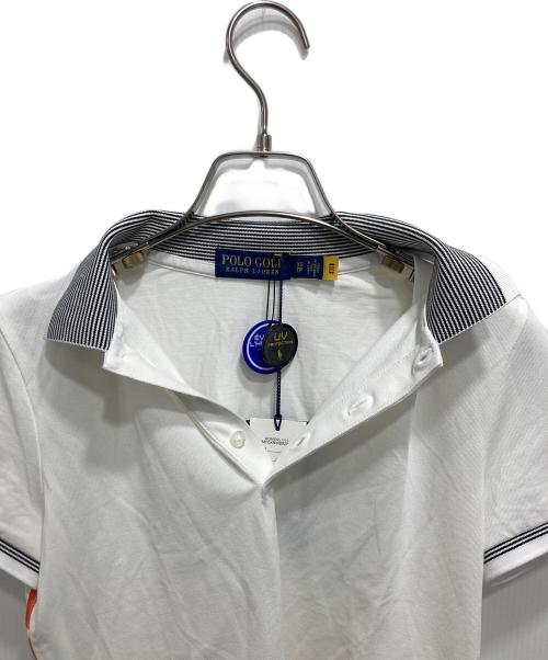 POLO GOLF（ポロ ゴルフ）POLO GOLF (ポロ ゴルフ) ゴルフウェアポロシャツ ホワイト サイズ:XSの古着・服飾アイテム
