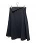 Y'S bis LIMI (ワイズビスリミ) ウールブレンドスカート ブラック サイズ:M：5000円