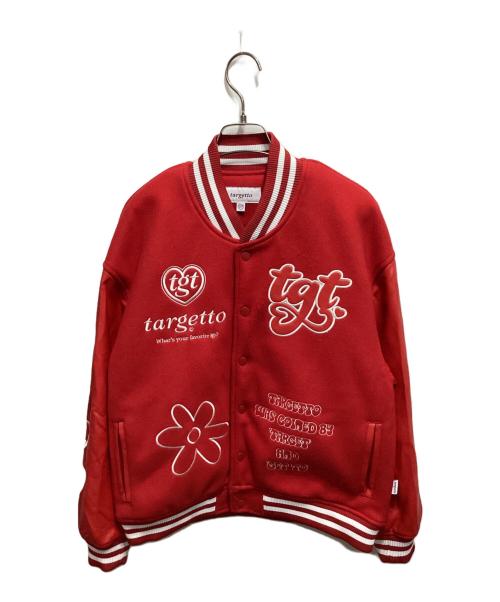 targetto（ターゲット）targetto (ターゲット) スタジャン レッド サイズ:Freeの古着・服飾アイテム