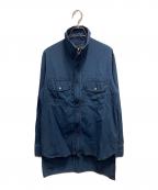 DIESEL Black Goldディーゼル ブラック ゴールド）の古着「ハイジップジャケット」｜インディゴ