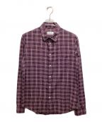 KENZOケンゾー）の古着「チェックシャツ」｜ブラウン