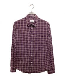 KENZO（ケンゾー）の古着「チェックシャツ」｜ブラウン