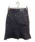 LOUIS VUITTON (ルイ ヴィトン) モノグラムデニムブラックスカート ブラック サイズ:34：29000円