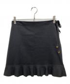 LOUIS VUITTONルイ ヴィトン）の古着「スカート」｜ブラック