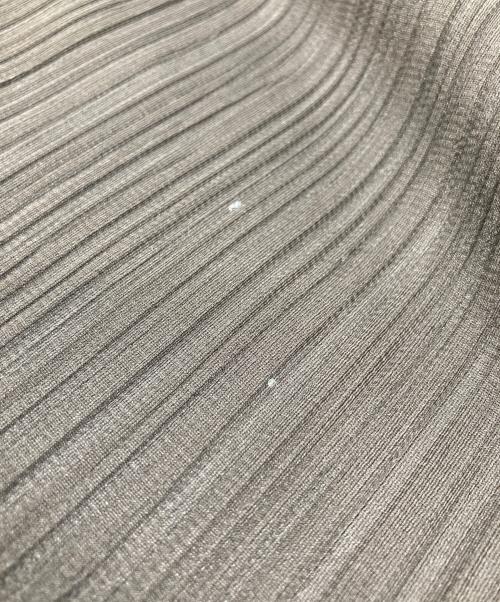 PLEATS PLEASE（プリーツプリーズ）PLEATS PLEASE (プリーツプリーズ) プリーツノースリーブカットソー ブラウン サイズ:Ｌの古着・服飾アイテム