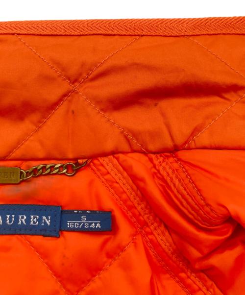 RALPH LAUREN（ラルフローレン）RALPH LAUREN (ラルフローレン) ダウンベスト オレンジ サイズ:Sの古着・服飾アイテム