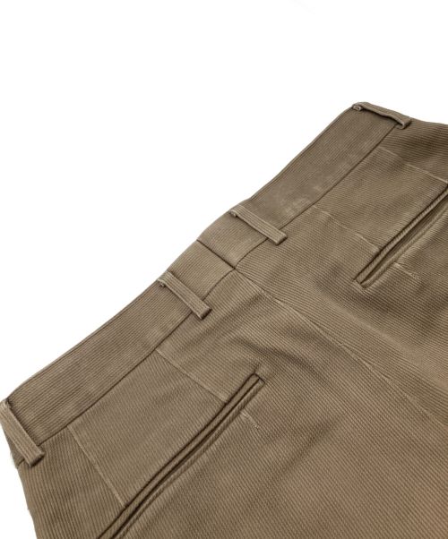 NEAT（ニート）NEAT (ニート) ガーメントトラウザーパンツ ブラウン サイズ:44の古着・服飾アイテム