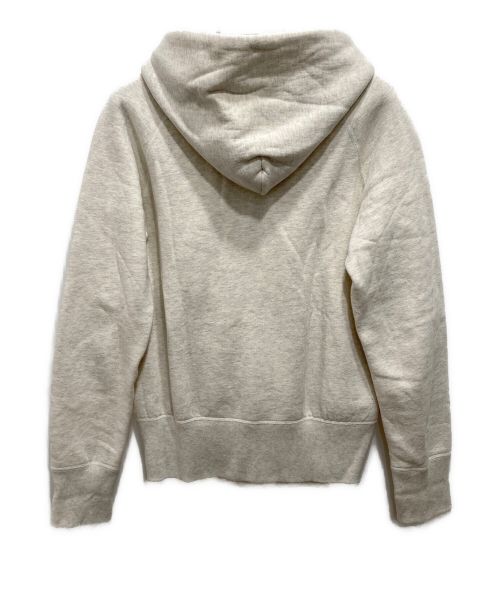 DRAWER（ドゥロワー）DRAWER (ドゥロワー) ツリウラケスウェットジップパーカー ベージュ サイズ:40の古着・服飾アイテム