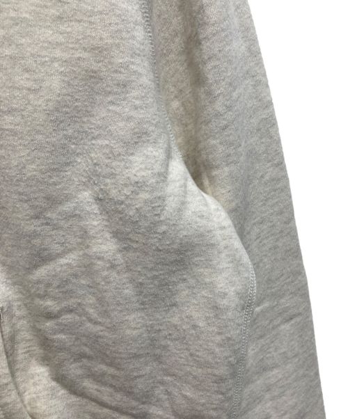 DRAWER（ドゥロワー）DRAWER (ドゥロワー) ツリウラケスウェットジップパーカー ベージュ サイズ:40の古着・服飾アイテム