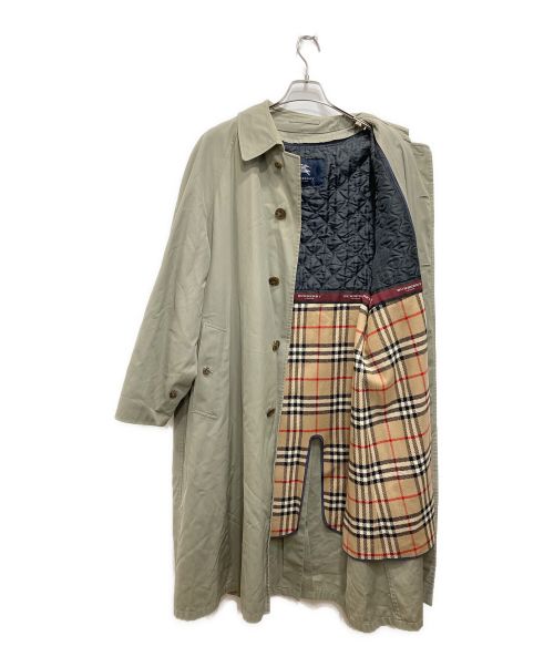 BURBERRY LONDON（バーバリーロンドン）BURBERRY LONDON (バーバリーロンドン) ライナー付き裏ノヴァステンカラーコート ベージュ サイズ:不明の古着・服飾アイテム