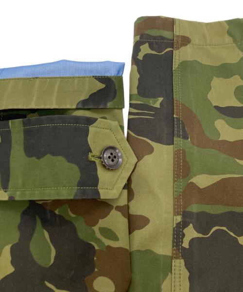 nanamica（ナナミカ）nanamica (ナナミカ) GORE-TEX ステンカラーコート カーキ サイズ:smallの古着・服飾アイテム