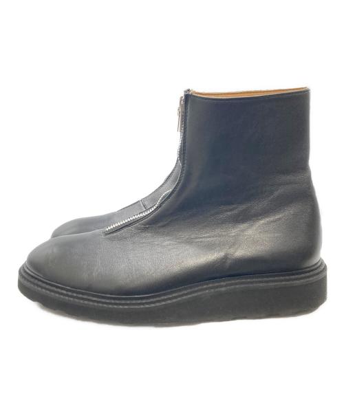 Caminando（カミナンド）Caminando (カミナンド) ジップブーツ ブラック サイズ:25cmの古着・服飾アイテム