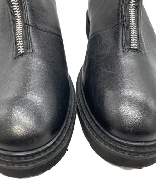 Caminando（カミナンド）Caminando (カミナンド) ジップブーツ ブラック サイズ:25cmの古着・服飾アイテム