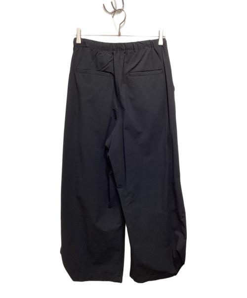 masonprince（メゾンプリンス）masonprince (メゾンプリンス) ワイドナイロンパンツ ブラック サイズ:Sの古着・服飾アイテム